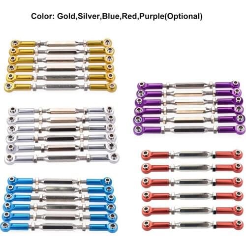 ZD Racing Aluminum Turnbuckle Rod Linkage Steering Rods For RC 1/10 1/8 Redcat HSP ZD Racing HPI HOBAO Monster Truck