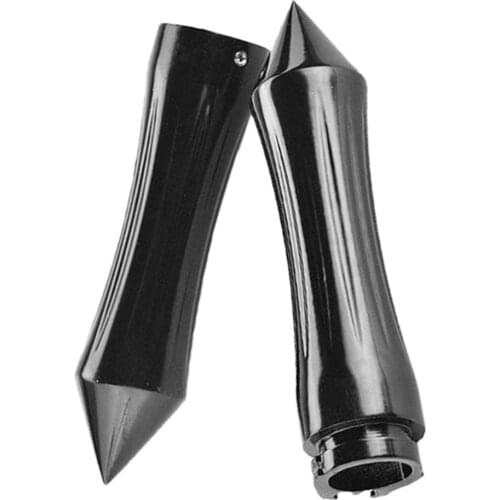 1Pairs Motorcycle 1" Bullet Shaped Handlebar Hand Grips Replace Your Old Grips