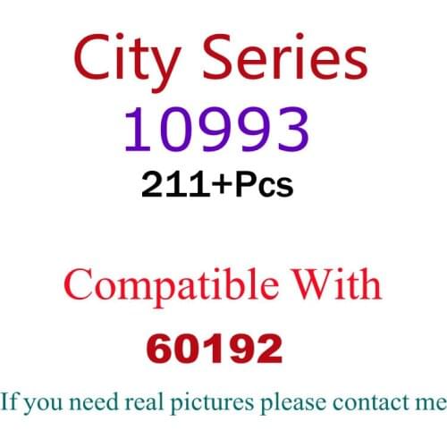 211Pcs 10993 Building Block Toy City Series 60192 Assembled Building Block Childrens Toy Gifts