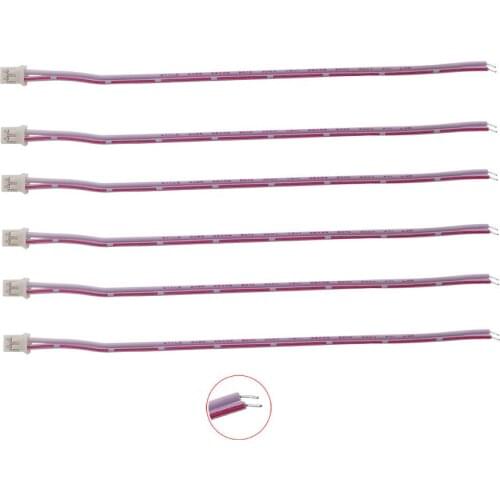 5Pcs/lot Micro JST PH 2.0 2Pin Female Cables Connectors Pitch 2.0mm 2P Single Head Terminal Socket Wire Cable Connector 20CM