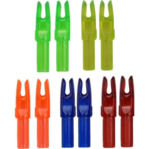 50Pcs Plastic Knock for ID6.2mm Carbon Arrows Shaft Accessories Archery Bow Free Shipping