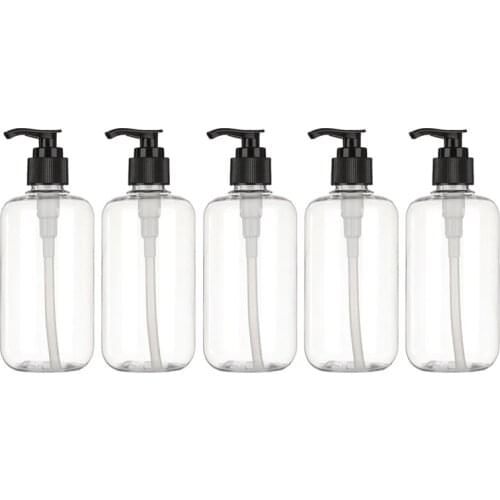5X 200Ml Soap Dispenser Plastic Foaming Bottle Liquid Pump Container
