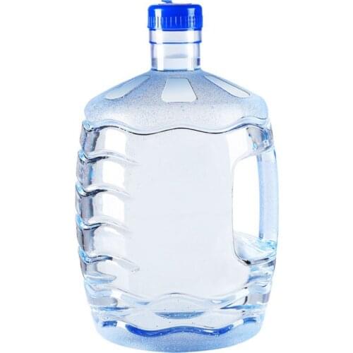 7.5 liter PC water barrel food grade plastic pure mineral water bottle drinking machine water bucket