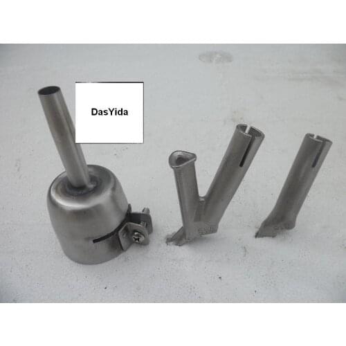 Free Shipping 5mm round welding nozzle &5*7mm triangle speed nozzle & tacking nozzle for platic welders,hot air gun,heat guns