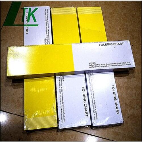 Chart paper GD248010U075 for CHESSELL/EUROTHERM 275mm*20M Z-FOLD recording paper