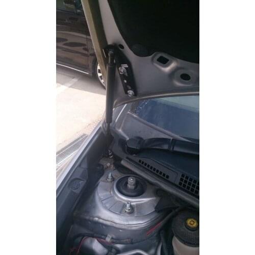 For Honda Stream RN6/7/8/9 2006-2014 Front Bonnet Hood Modify Gas Struts Carbon Fiber Spring Damper Lift Support Absorber