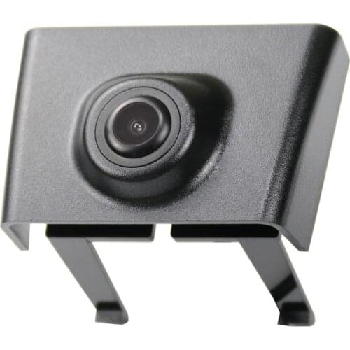 HD 720p Front View Camera Logo Parking Camera Waterproof Night Vision for Universal Monitors (RCA) for Hyundai Tucson 2015-2017