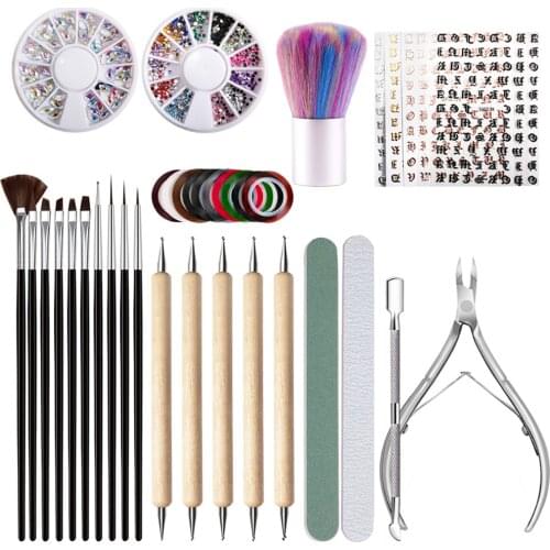 Nail Art Brush Valentines Day Nail Art Love Letter Flower Slider Nail Art Inscription Nail Art Decoration Water Sticker Pedicur