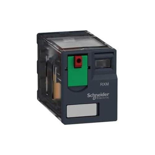 RXM2AB1E7 Miniature plug-in relay, 12 A, 2 CO, 48 V AC