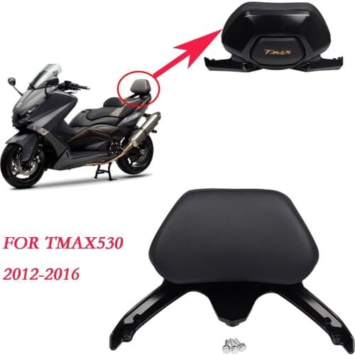 Motorcycle High Quality Modification All black Backrest Rear Passenger Seat For YAMAHA TMAX530 TMAX 530 2012 2013 2014 2015 2016