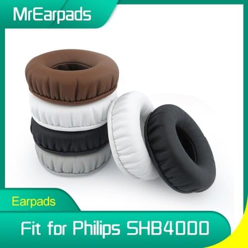 MrEarpads Earpads For Philips SHB4000 SHB4000WT/00 Headphone Headband Rpalcement Ear Pads Earcushions