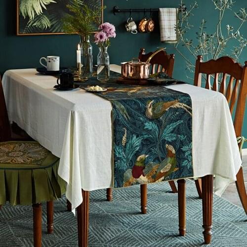 Nightingale table runner light luxury European bed flag dining table American coffee table cover towel Nordic strip TV cover