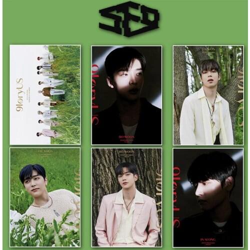 KPOP SF9 New Album 9loryUS Poster Card Wall Poster Sensational Feeling 9 Ro Woon ZU HO CHA NI IN SEONG Fans Collection y1