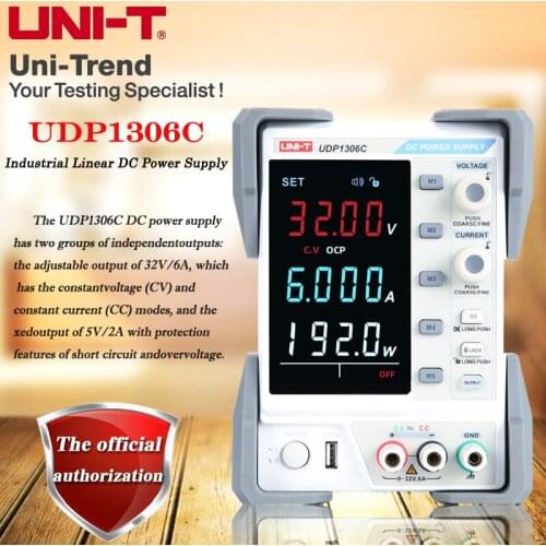 UNI-T UDP1306C industrial linear DC power supply; four-digit voltage and current high-precision display power supply
