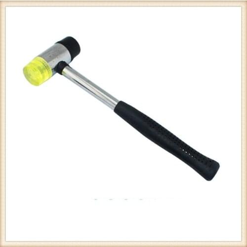 Rubber hammer / Iron handle rubber hammer / Fiberglass Hammer Engraving tools power reduced multi-purpose for jewelry DIY tools