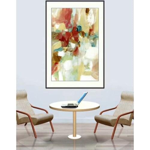 Modern Abstract Oil Painting Print on Canvas Abstract Landscape Canvas Art Printing Paint Painting Wall Art Picture Home Decor