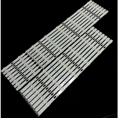 16pcs LED Backlight strip for UE65JU6400 UE65JU6500 UE65KU6020K UE65MU6120K UN65MU6070 UA65MU7000 UE65KU7000 UE65JU6000