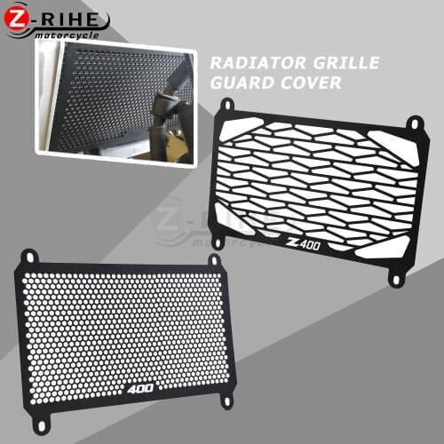 For Kawasaki Z400 Z 400 2019 2020+ Ninja 400 18+ Motorcycle Accessories Water Tank Network Radiator Guard Grille Protector Cover