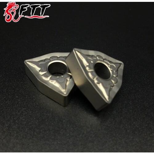 10PCS WNMG080408 TS NS530 WNMG432 Cermet Grade carbide inserts lathe cutter tools External turning tools CNC tools