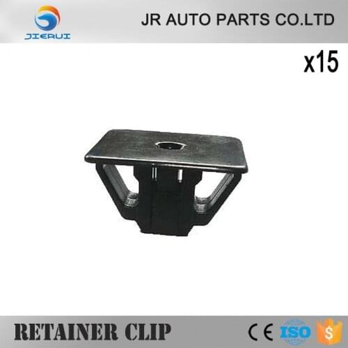 15pcs Nylon For Honda Headlight Grille Spacer Bracket #10 Screw Grommet Nut Clip 91635-SM4-003