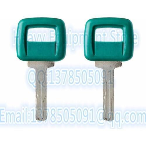 2 Pcs 11039228 Keys For Volvo Articulated Hauler Loader A20C A25C A30C A35C A40 Free Shiping