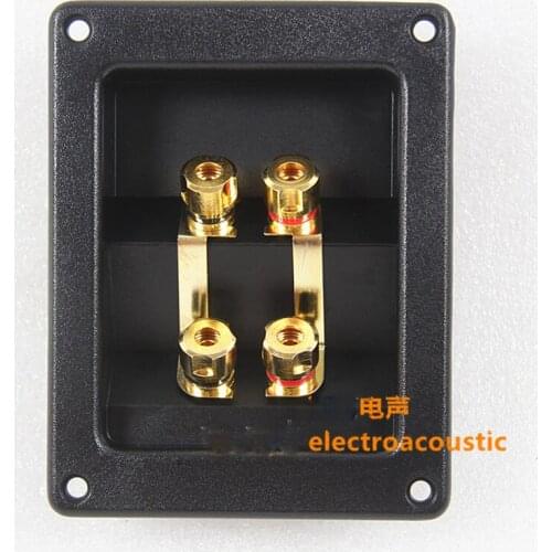 2pcs/lot The four standard speakers are connected to the box and the box of speakers