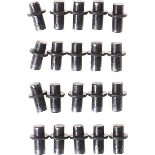 20Pcs Metal Cabinet Wardrobe Shelf Support Pins Studs Pegs Bookcases Shelving Storage Bathroom Shower Glass Bracket 5x15mm/19mm