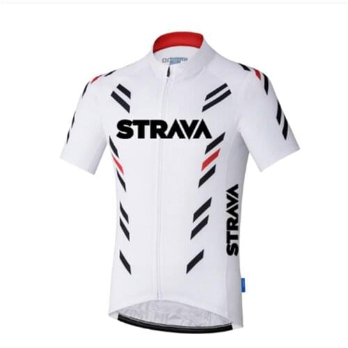 STRAVA 2021 Durable Cycling Jersey Outdoor Summer Bicycle Wear Cool Fabric Cycling Clothing Uniforms Mens Mountain Bike Clothes