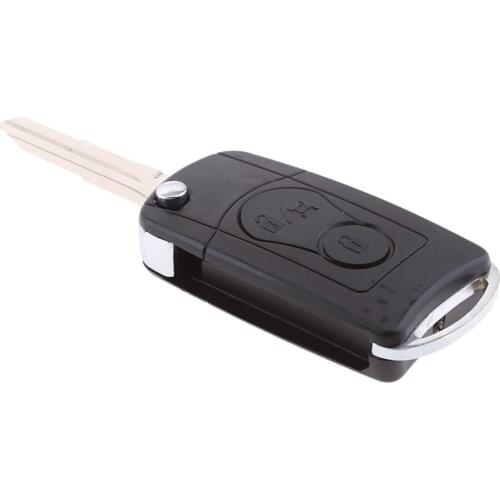 Car Remote Key Case Cover 2 Button for Ssangyong Actyon Kyron Rexton
