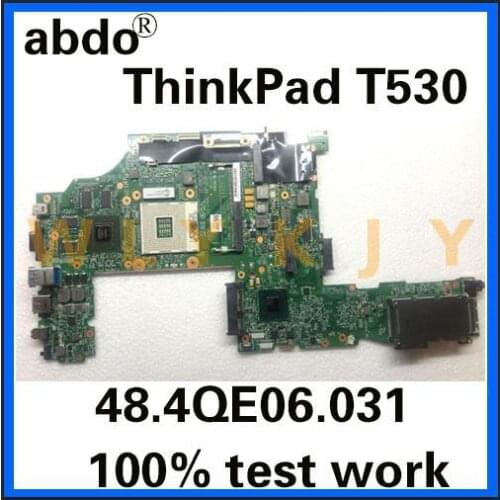 LKN-4 SWG MB for Lenovo ThinkPad T530 notebook computer motherboard 04X1495 04Y1888 04Y1860 04W6824 04X1491 100% test wor