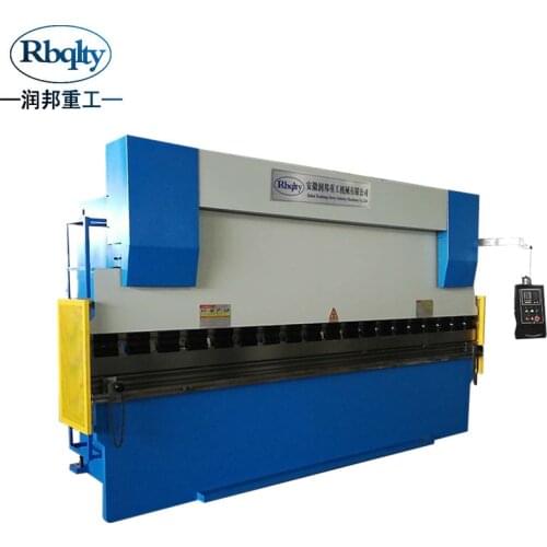 WC67K-100T/4000 sheet metal press brake bending machine in stock