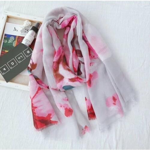 Printe Floral Tassels floral hijab scarf printe shawls muslim scarves viscose wraps fashion Islamic headband scarves 10pcs/lot
