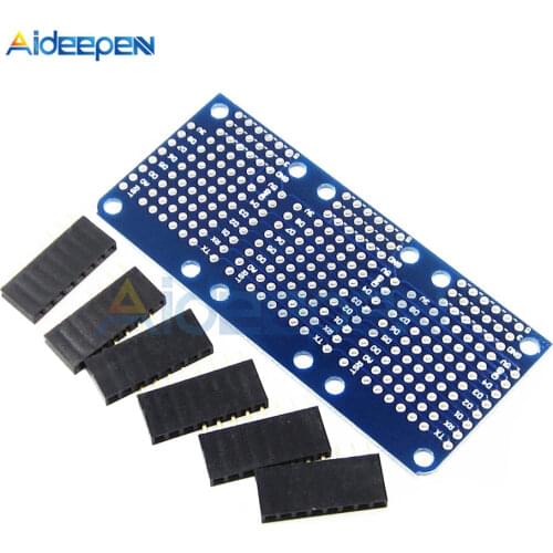 Breadboard Expansion Board Module Double Socket Dual Base Triple Base For Wemos D1 Mini With Pins