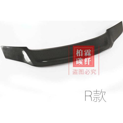 Suitable For 14-20 Audi A3 Carbon Fiber Tail, v Belgium S3 M4 Tail