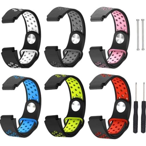ZycBeautiful for Garmin forerunner 235 220 230 620 630 735xt Replacement of Silica Gel Strap Wristband