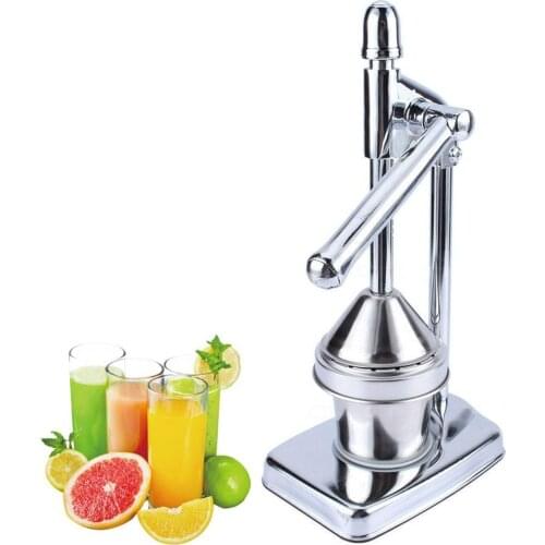 Commercial Citrus Juicer Hand Press, Commercial Manual Juicer Juice Extractor Heavy Duty Stainless Steel Squeezer for Orange Le