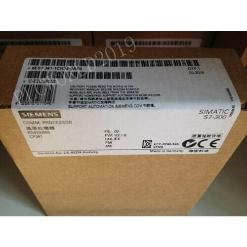 Siemens 6ES7341-1CH02-0AE0 SIMATIC S7-300 CP341 Comm Processor PLC Module
