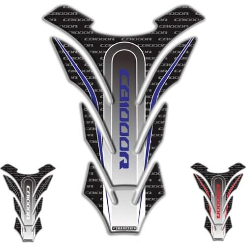 For Honda CB1000R cb1000r CB 1000R Motorcycle 3D Reflective Fuel Tank Pad Protective Stickers Decals Pair With LOGO High Quality