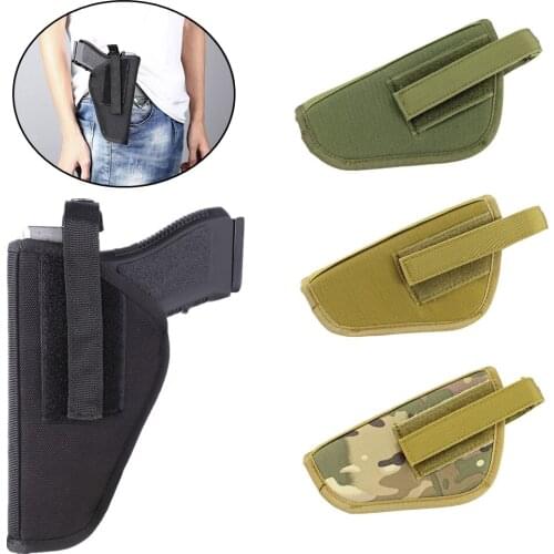 Tactical Left Right Hand OWB Gun Holster Concealed Carry Hunting Pistol Holder Case for Universal Airsoft Glock Handgun Holsters