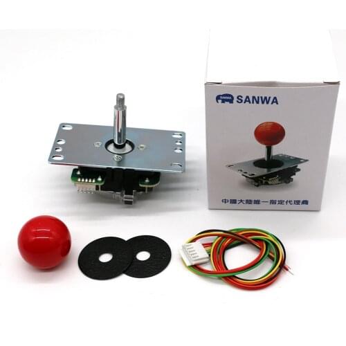 Japan Original Sanwa Joystick JLF-TP-8YT MAME controller,Arcade Controller Arcade Game Machine accessories/arcade Parts