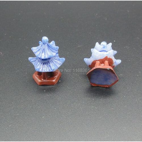 1pcs/lot Resin pavilion house 22mm Ornaments Micro landscape Ornaments Creative Home Gardening Decorations A006-4