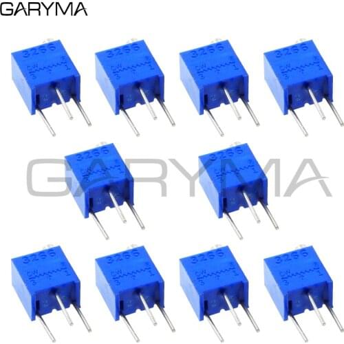 10pcs 3266W Adjustable Precision Potentiometer 1K 2K 5K 10K 20K 50K 100K 200K 500K 1M