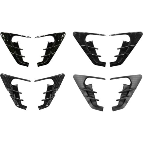 2 Packs, Camera Flanks Car Side Wing Panel Cover, Compatible for Tesla 2021, Decorative, ABS, Auto Exterior