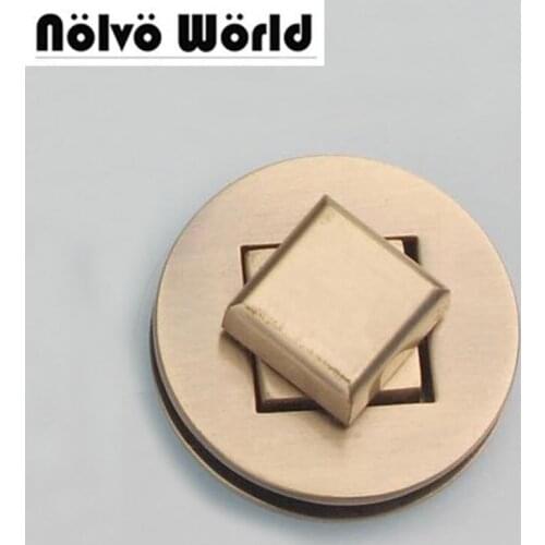 5pcs 5 colors 40*8mm (3/4 inch) bags parts accessories fashion turn round lock,big round twist lock crafts