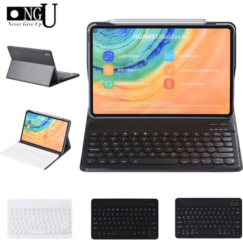 Wireless Keyboard Case For Huawei Matepad Pro 10.8 2019 MRX-W09/W19/AL09/AL19 Tablet Leather Cover Bluetooth Keyboard Case Stand