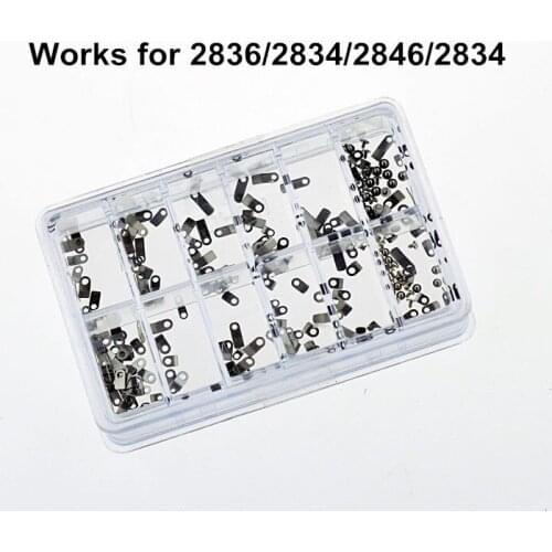 Watch Case Movement Clamps Screws Parts Casing Repair Fix Assorted Watchmaker for ETA 2836/2834/2846/2834