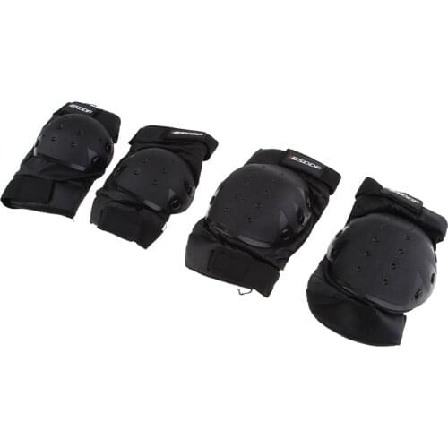 Black Breathable Compression Knee Brace Support Strap Wrap Knee Shin Collision Avoidance Cover Knee Cap Pads for Cycling