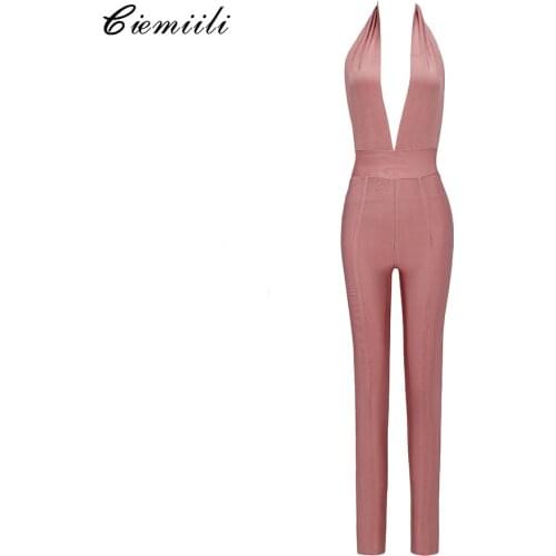 CIEMIILI Women's Jumpsuits