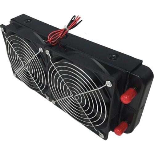 Hot Aluminum 240mm Water Cooling cooled Row Heat Exchanger Radiator Fan for CPU PC