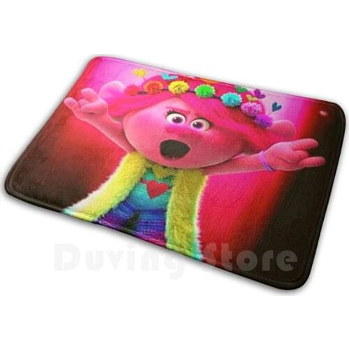 Trolls Poppy Quotes Carpet Mat Rug Cushion Soft Trolls Poppy Quotes Trolls Branch Quotes Your Eyes Happiness Isnt Something